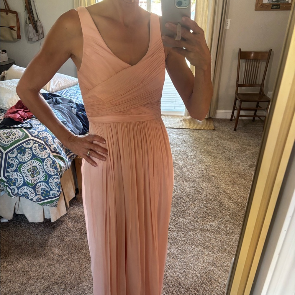 JCrew Pink Sleeveless bridesmaid dress - Picture 2 of 11
